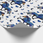 Stary Night Charismatic Tolting IJslands paard Cadeaupapier (Hoek)