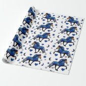 Stary Night Charismatic Tolting IJslands paard Cadeaupapier (Uitgerold)