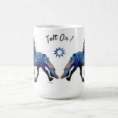 Stary Night Charismatic Tolting IJslands paard Koffiemok (Center)