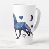 Stary Night Charismatic Tolting IJslands paard Latte Mok (Rechterhoek)