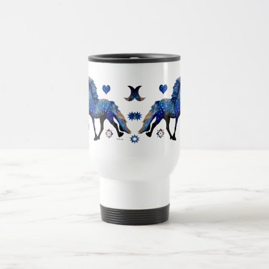 Stary Night Charismatic Tolting IJslands paard Reisbeker (Center)