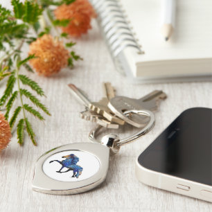 Stary Night Charismatic Tolting IJslands paard Sleutelhanger