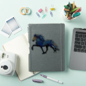 Stary Night Charismatic Tolting IJslands paard Sticker (iPad Cover)