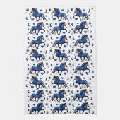 Stary Night Charismatic Tolting IJslands paard Theedoek (Verticaal)