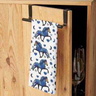 Stary Night Charismatic Tolting IJslands paard Theedoek