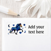 Stary Night IJslands paard