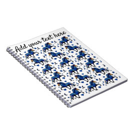 Stary Night IJslandse paarden Notitieboek