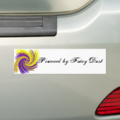 Starz, aangedreven door een fairy dust bumpersticker (Op auto)