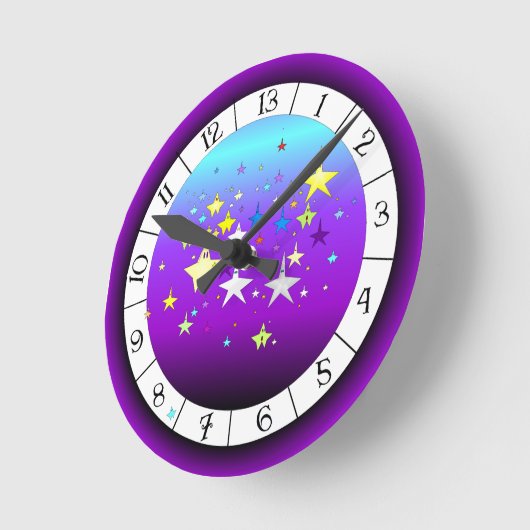 Starzy wandklok van 13 uur (Hoek)