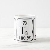 Stas periodieke lijstnaam mok (Center)