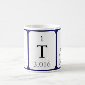 Stas periodieke lijstnaam mok (Center)