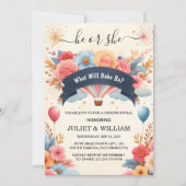 Stash Fun Cloud Family in het Spaans Gender Reveal Kaart (Voorkant)