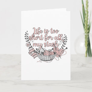 Stash Knitting Crochet Yarn Wool Kaart