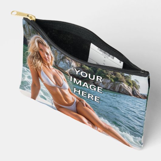 STASH! 👜 Op maat gemaakte pouch – Voeg afbeelding Etui (Open)