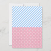 Stashes of wimpers Geslacht onthullen Kaart (Achterkant)