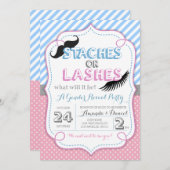 Stashes of wimpers Geslacht onthullen Kaart (Voorkant / Achterkant)