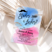 Stashes of wimpers Geslacht onthullen, Waterverf Kaart