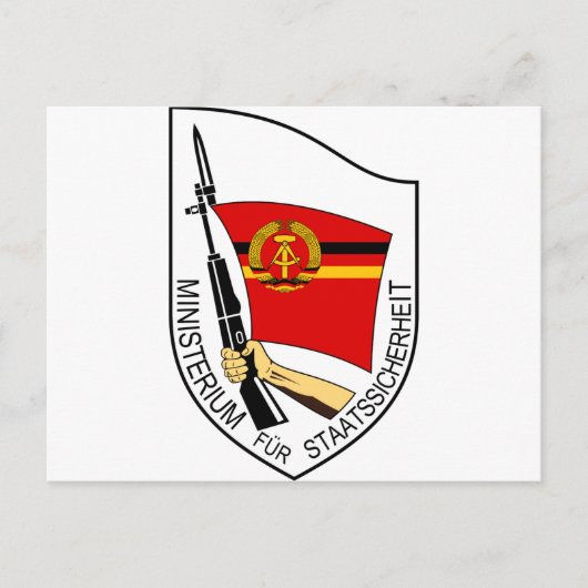 Stasi - DDR (Deutsche Demokratische Republik) Briefkaart (Voorkant)