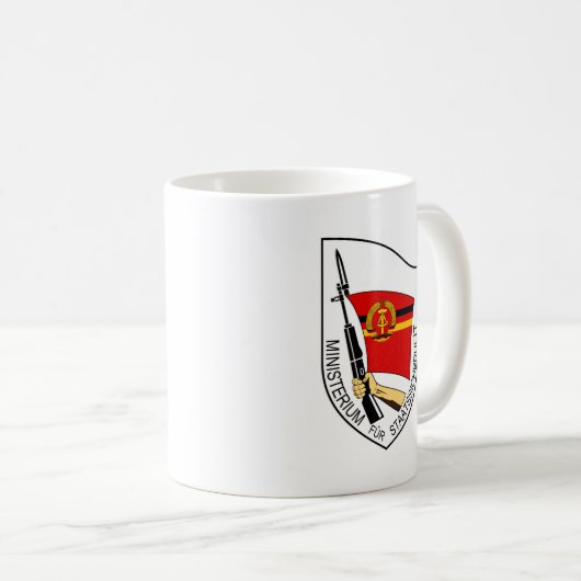 Stasi - DDR (Deutsche Demokratische Republik) Koffiemok (Voorkant rechts)