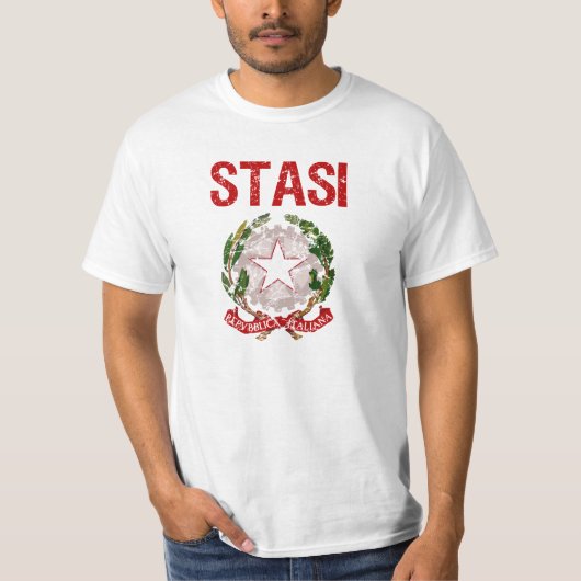 Stasi Italiaanse achternaam T-shirt (Voorkant)