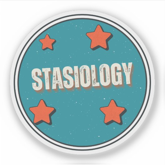 Stasiologie Sticker (Voorkant)