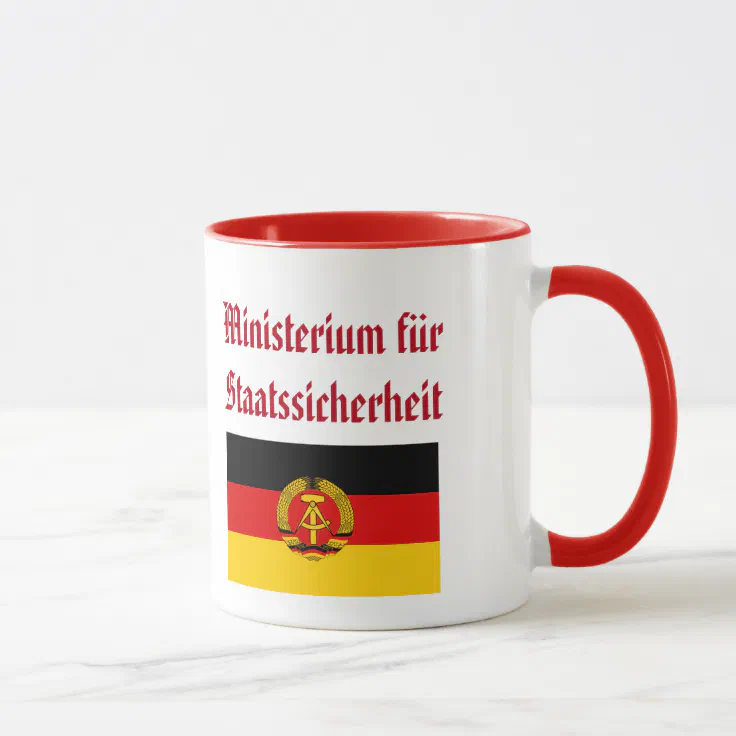 Stassi Logo Stassi* Logo Kaffeetasse / Stasi Logo Coffee Cup Mok | Zazzle.nl