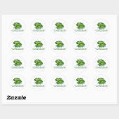 STAT Froggie Ronde Sticker (Vel)