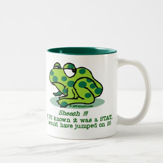 STAT Froggie Tweekleurige Koffiemok (Rechts)