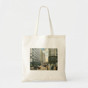 State and Madison Streets, Chicago 1916  Tote Bag