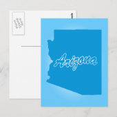 State Arizona Briefkaart (Voorkant / Achterkant)