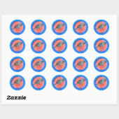 State Bird of Arkansas Ronde Sticker (Vel)