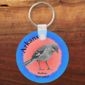 State Bird of Arkansas Sleutelhanger (Voorkant)