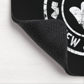 State Bird Of New Jersey Middle Finger Funny Distr Muismat (Hoek)