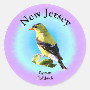 State Bird of New Jersey Ronde Sticker