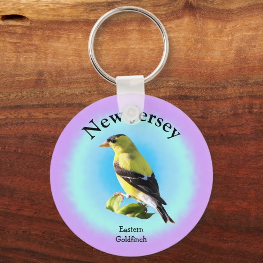 State Bird of New Jersey Sleutelhanger (Voorkant)