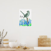 State Bird of Texas Mockingbird Poster (Keuken)