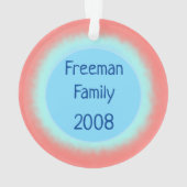 State Bird of Texas Ornament (achterkant)