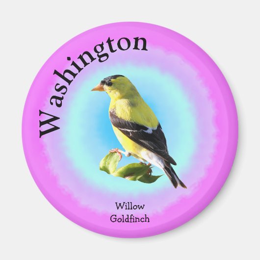 State Bird of Washington Magneet (Voorkant)