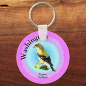 State Bird of Washington Sleutelhanger (Voorkant)
