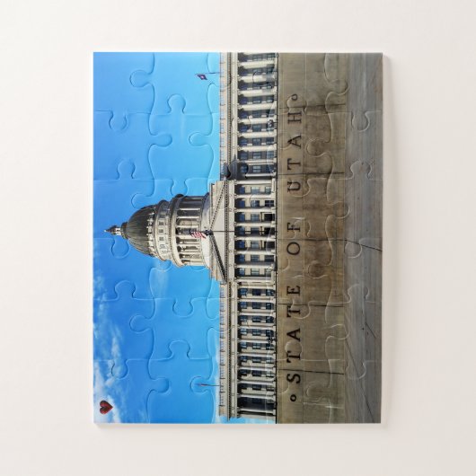 State Capital Utah Legpuzzel (Verticaal)