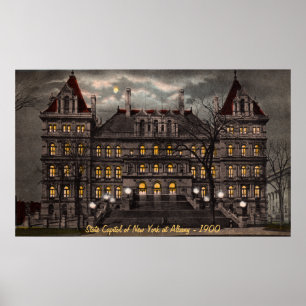 State Capitol Albany NY Poster