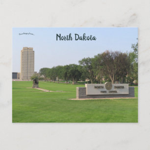 State Capitol Bismarck North Dakota Briefkaart
