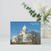 State Capitol Briefkaart (Staand voorkant)