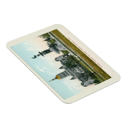 State Capitol, Hartford CT 1907  Magneet (Rechterzijde)