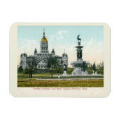State Capitol, Hartford CT 1907  Magneet (Horizontaal)