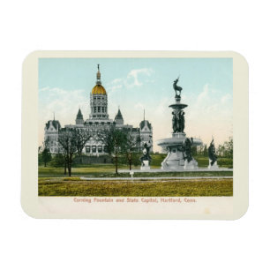 State Capitol, Hartford CT 1907  Magneet