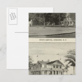 State Capitol, NH State Bldg, Columbian Exposition Briefkaart (Voorkant / Achterkant)