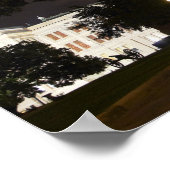 State Capitol of Austin, Texas bij nacht Poster (Hoek)