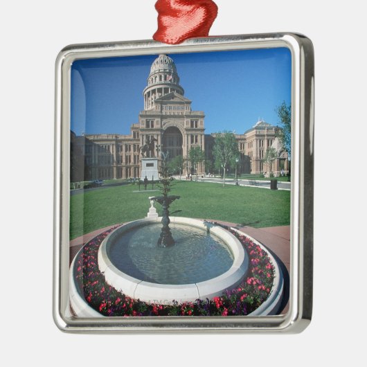 "State Capitol of Texas, Austin" Metalen Ornament (Links)