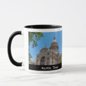 State Capitol van Texas - Ontwerper koffie Mok (Links)